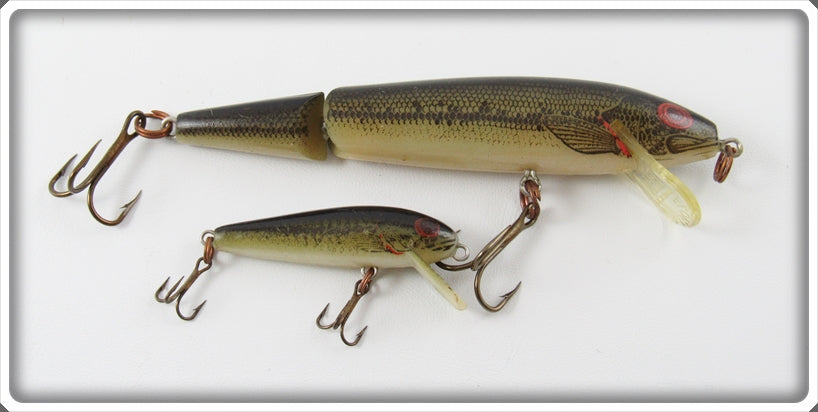 Vintage Rebel Naturalized Bass Floater Lure Pair