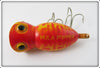 Arbogast Red Coachdog Hula Popper