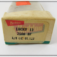Heddon Bullfrog Lucky 13 In Correct Box 2500 BF