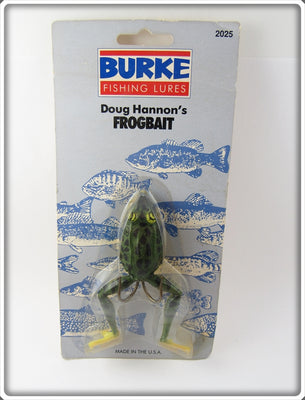 Burke Doug Hannon's Frog Bait On Card
