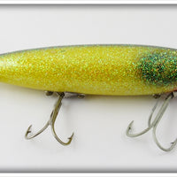 Norman Yellow Glitter Topwater Lure
