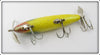 Norman Yellow Glitter Topwater Lure
