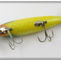 Norman Yellow Glitter Topwater Lure