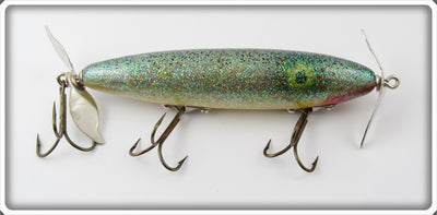 Norman Grey Glitter Topwater Lure