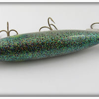 Norman Grey Glitter Topwater Lure