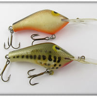 Poe's Brown Scale & Bass Crankbait Pair