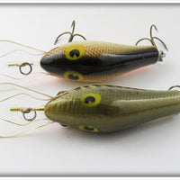 Poe's Brown Scale & Bass Crankbait Pair
