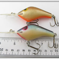 Poe's Brown Scale & Blue Scale Crankbait Pair