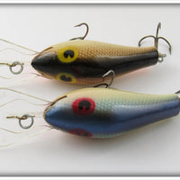Poe's Brown Scale & Blue Scale Crankbait Pair