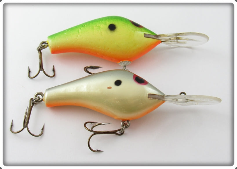 Poe's Green Back & Grey Back Crankbait Pair