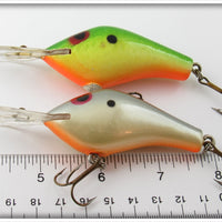 Poe's Green Back & Grey Back Crankbait Pair