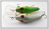 Poe's Green Back & Grey Back Crankbait Pair