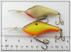 Poe's Chatreuse & Silver Scale Crankbait Pair