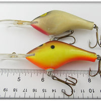 Poe's Chatreuse & Silver Scale Crankbait Pair