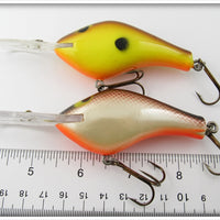 Poe's Chatreuse & Brown Scale Crankbait Pair