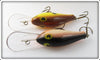 Poe's Chatreuse & Brown Scale Crankbait Pair