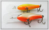 Poe's Chatreuse & Brown Scale Crankbait Pair