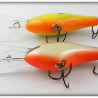 Poe's Chatreuse & Brown Scale Crankbait Pair