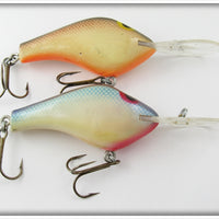 Poe's Blue Scale & Brown Scale Crankbait Pair