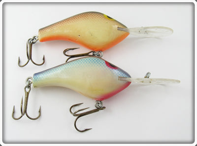 Poe's Blue Scale & Brown Scale Crankbait Pair
