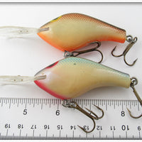 Poe's Blue Scale & Brown Scale Crankbait Pair