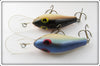 Poe's Blue Scale & Brown Scale Crankbait Pair