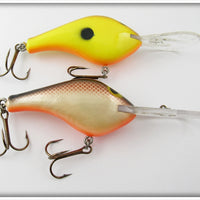 Poe's Chatreuse & Brown Scale Crankbait Pair