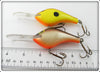 Poe's Chatreuse & Brown Scale Crankbait Pair