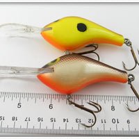 Poe's Chatreuse & Brown Scale Crankbait Pair