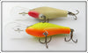 Poe's Chatreuse & Silver Scale Crankbait Pair