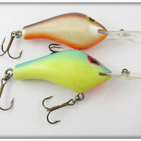 Poe's Blue Scale & Brown Scale Crankbait Pair