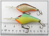 Poe's Blue Scale & Brown Scale Crankbait Pair