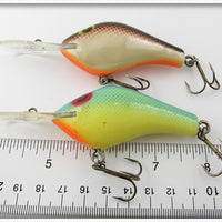 Poe's Blue Scale & Brown Scale Crankbait Pair