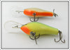 Poe's Blue Scale & Brown Scale Crankbait Pair