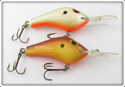 Poe's Brown Back & Silver Back Crankbait Pair