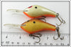 Poe's Brown Back & Silver Back Crankbait Pair