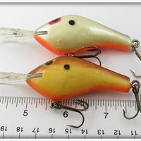 Poe's Brown Back & Silver Back Crankbait Pair