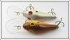 Poe's Brown Back & Silver Back Crankbait Pair