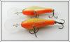 Poe's Brown Back & Silver Back Crankbait Pair