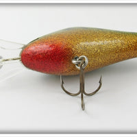 Poe's Green & Gold Glitter Crankbait