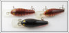 Rapala Crawdad & Silver Black Fat Rap Lot Of Three