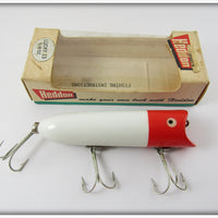 Heddon Red & White Lucky 13 In Correct Box 2500 RH