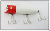 Heddon Red & White Lucky 13 In Correct Box 2500 RH