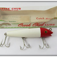 Creek Chub Red & White Darter In Correct Box 2002 W