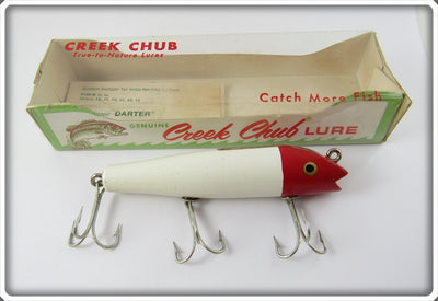 Creek Chub Red & White Darter In Correct Box 2002 W