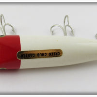 Creek Chub Red & White Darter In Correct Box 2002 W