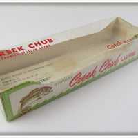 Creek Chub Red & White Darter In Correct Box 2002 W