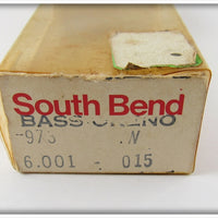 South Bend Red & White Bass Oreno In Box