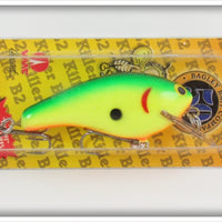 Bagley Apple Green On Chartreuse Kill'R B On Card 