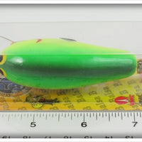 Bagley Apple Green On Chartreuse Balsa B3 On Card